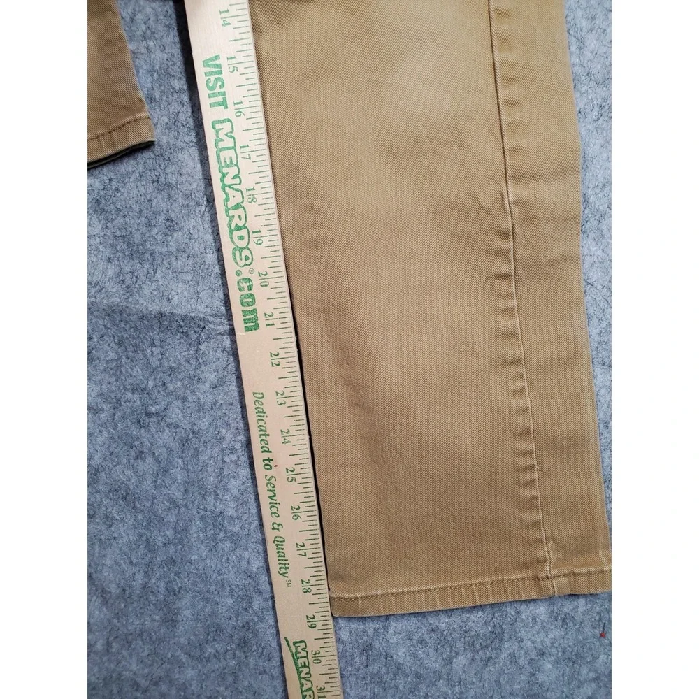 Levis 513 Jeans Mens 32x30* Brown Slim Straight Denim Stretch Pants Casual